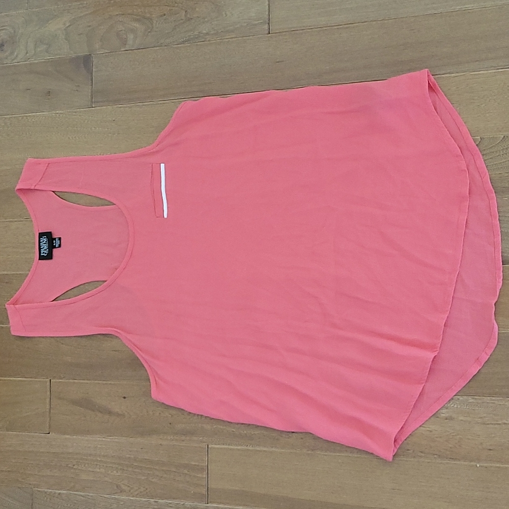 Prabal Gurung for Target pink razorback flowy pocket tank‎ small